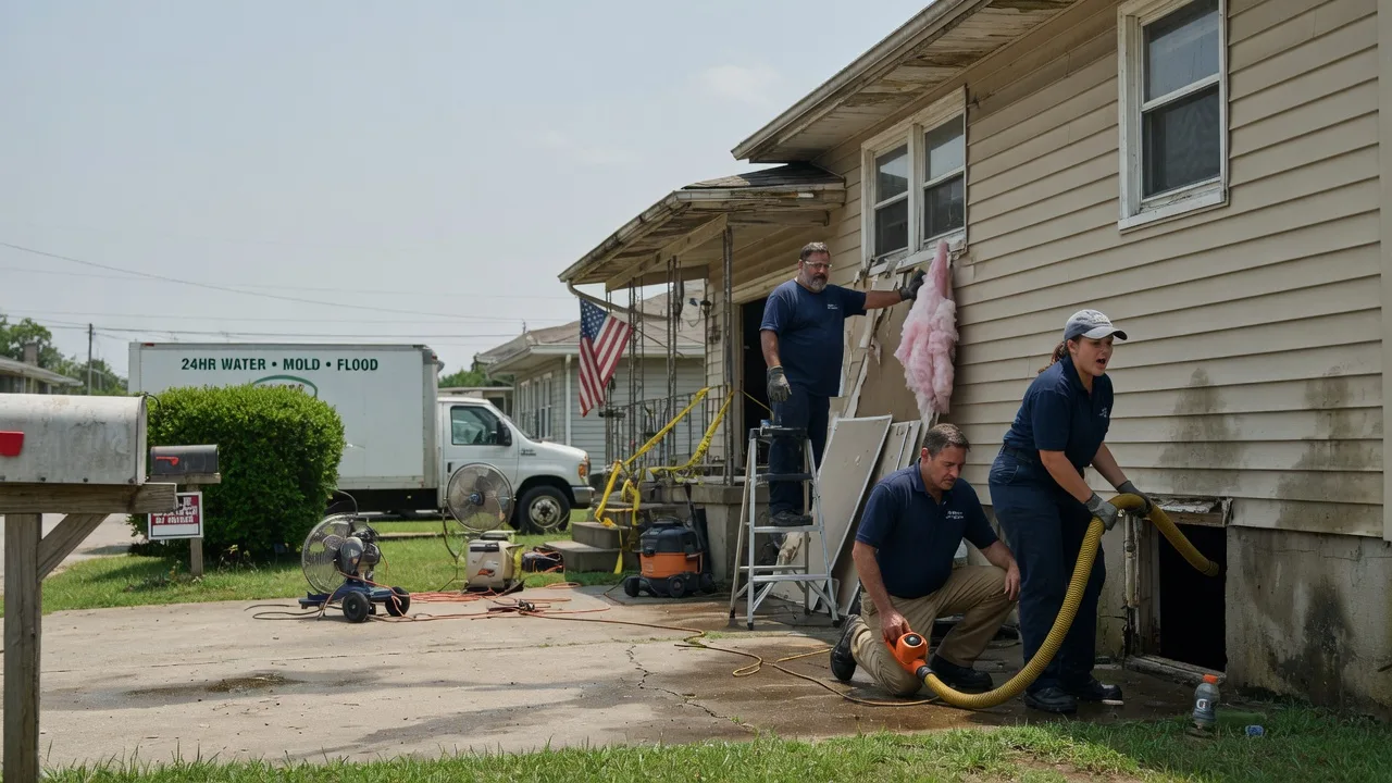 Water Damage Repair in New Town, ND near me